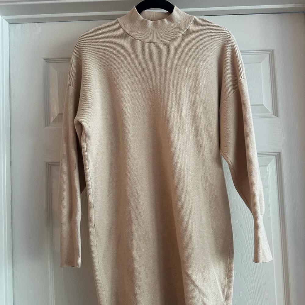 A&F Knit Mock neck Mini Dress